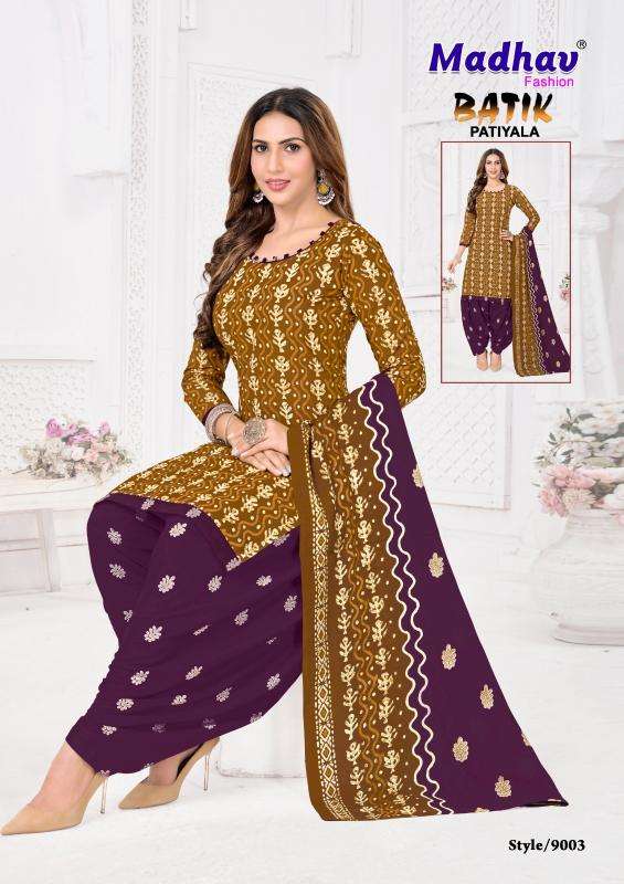 Madhav batik patiyala vol-9 Kolkata Dress Material Market