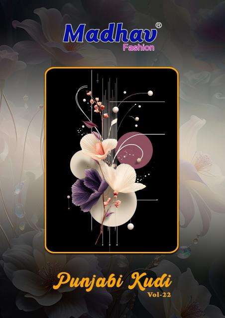 Madhav punjabi kudi vol-22 Wholesale kurti manufacturers in Gujarat