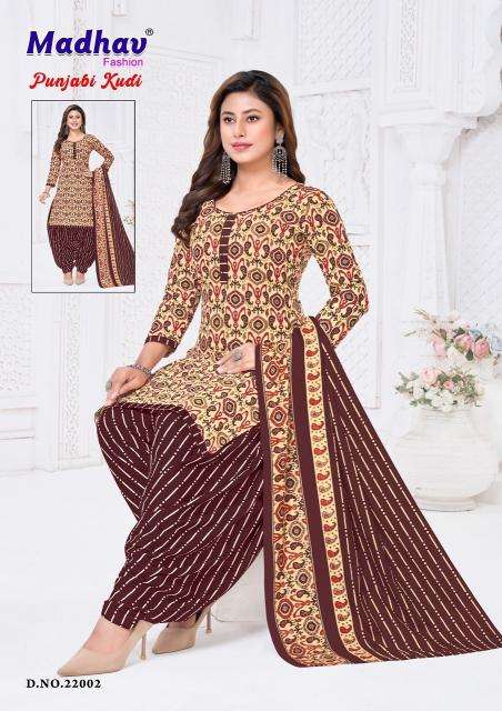 Madhav punjabi kudi vol-22 Wholesale kurti manufacturers in Gujarat
