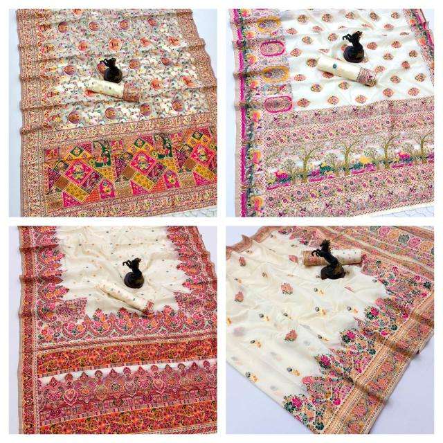 Malhar pashmina-vol-7 Wedding sarees wholesale market in Mumbai