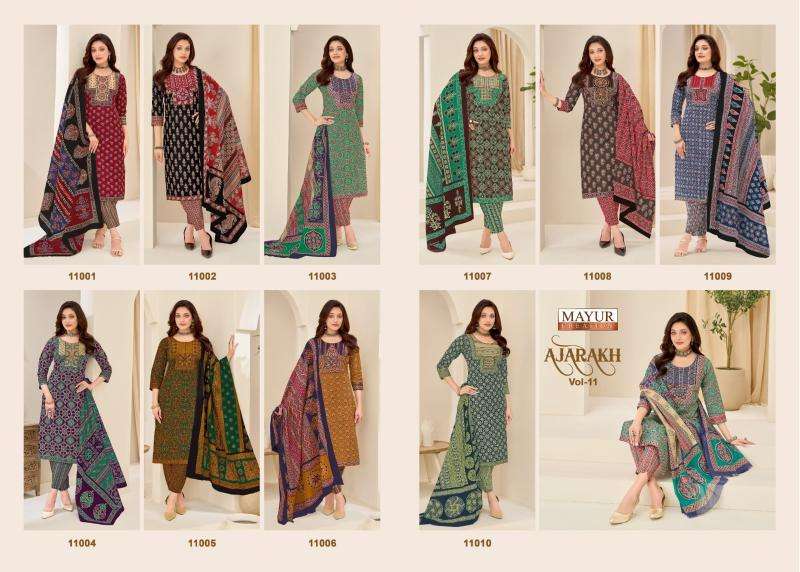 Mayur ajarakh vol-11 Bulk kurti dealers
