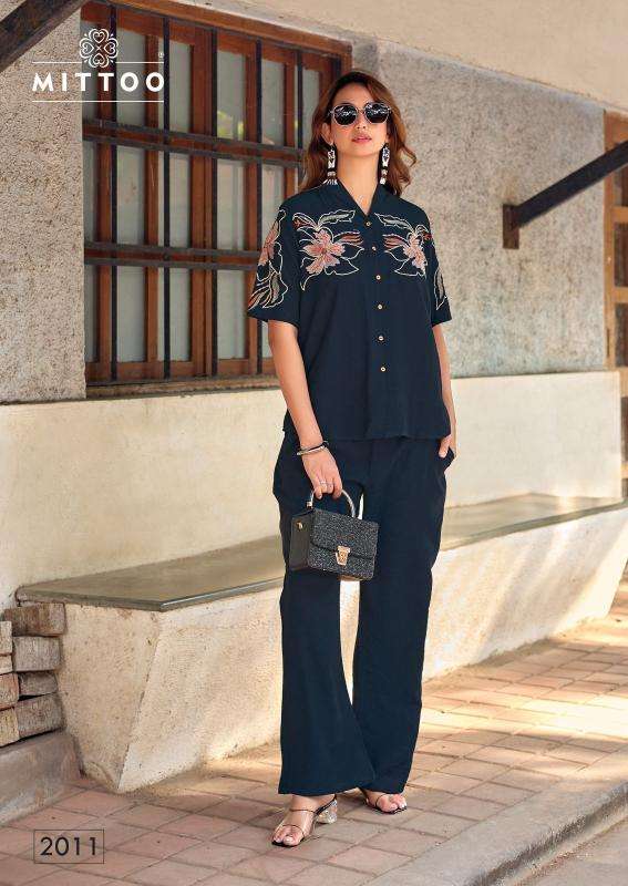 Mittoo daizy vol 2 coord set wholesale kurti market in surat with price online shopping