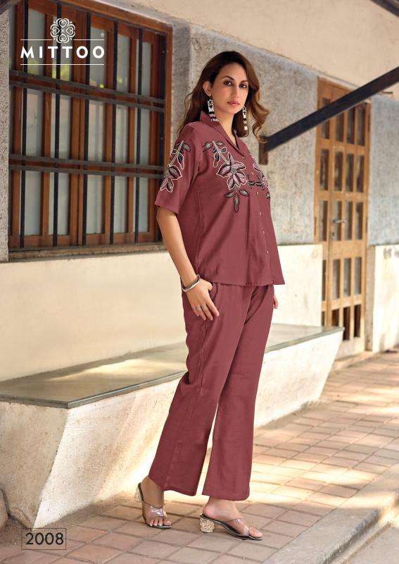 Mittoo daizy vol 2 coord set wholesale kurti market in surat with price online shopping