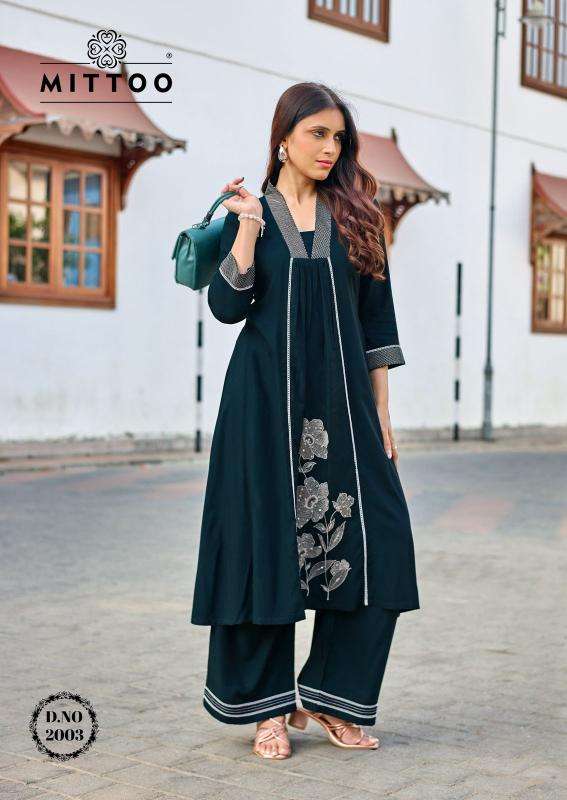 Mittoo ibadat coord set wholesale cotton kurti market in ahmedabad