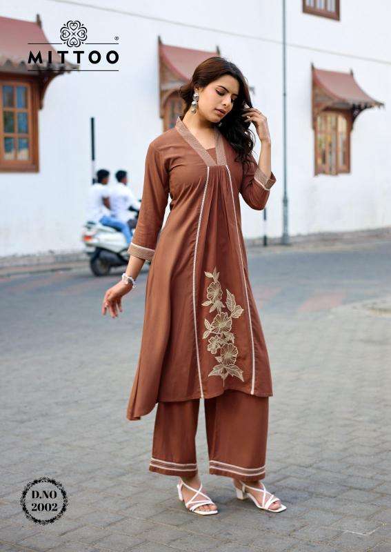 Mittoo ibadat coord set wholesale cotton kurti market in ahmedabad
