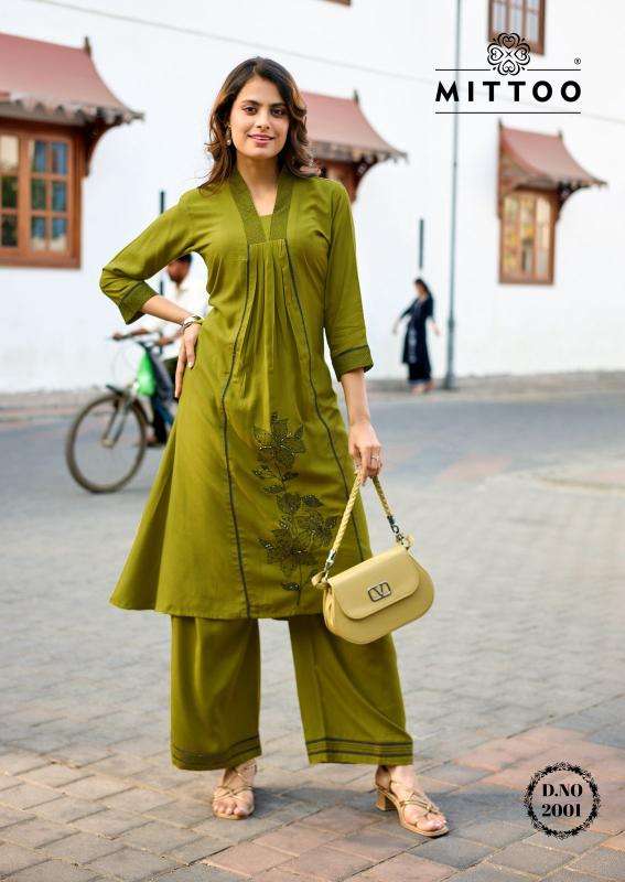 Mittoo ibadat coord set wholesale cotton kurti market in ahmedabad