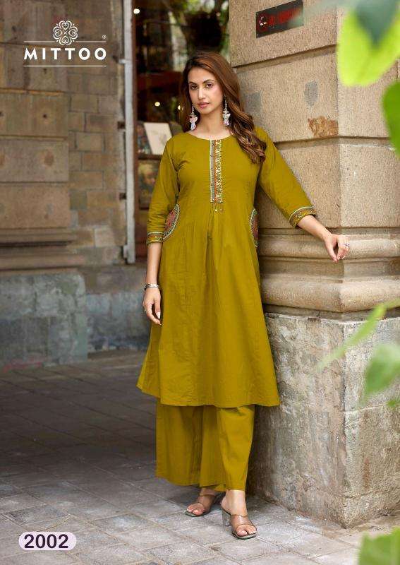 Mittoo vanyaa coord set wholesale indian kurti suppliers