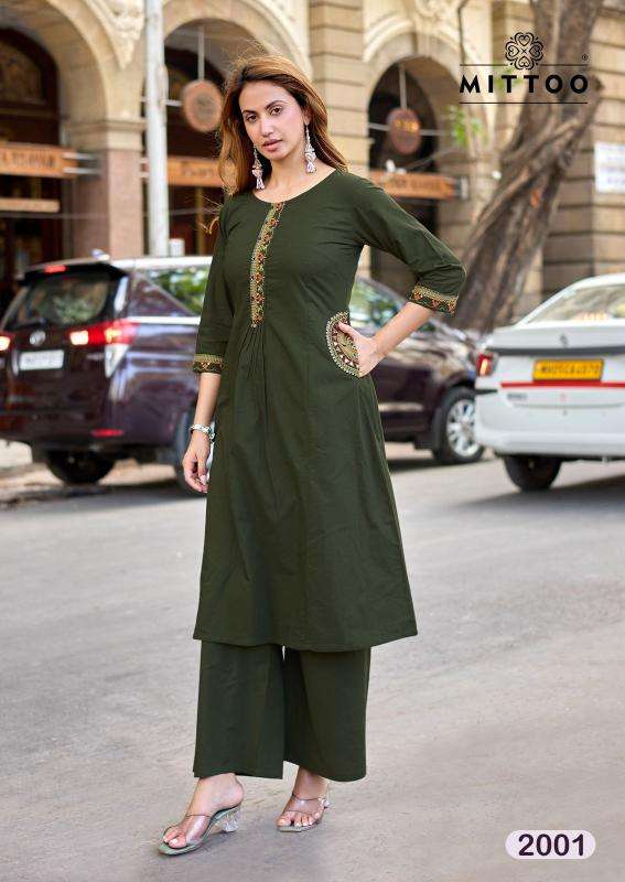 Mittoo vanyaa coord set wholesale indian kurti suppliers