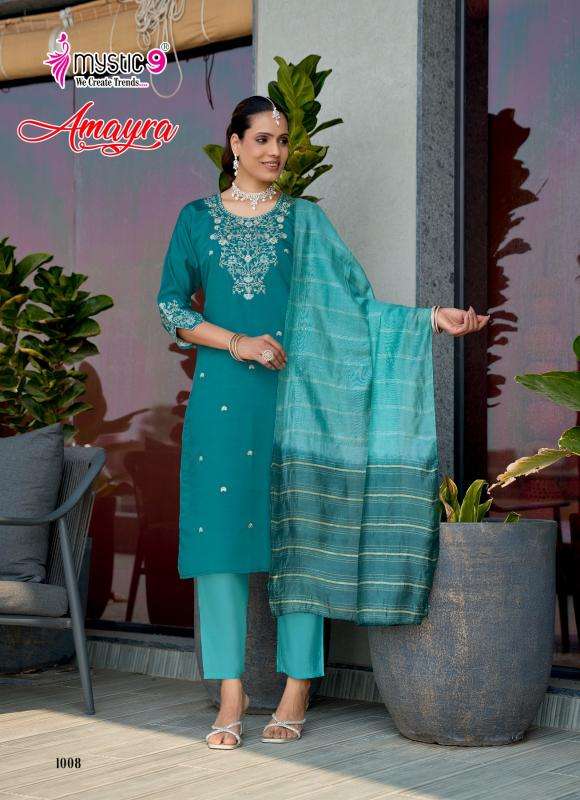Mystic9 amayra vol 1 cheapest wholesale kurti market in india