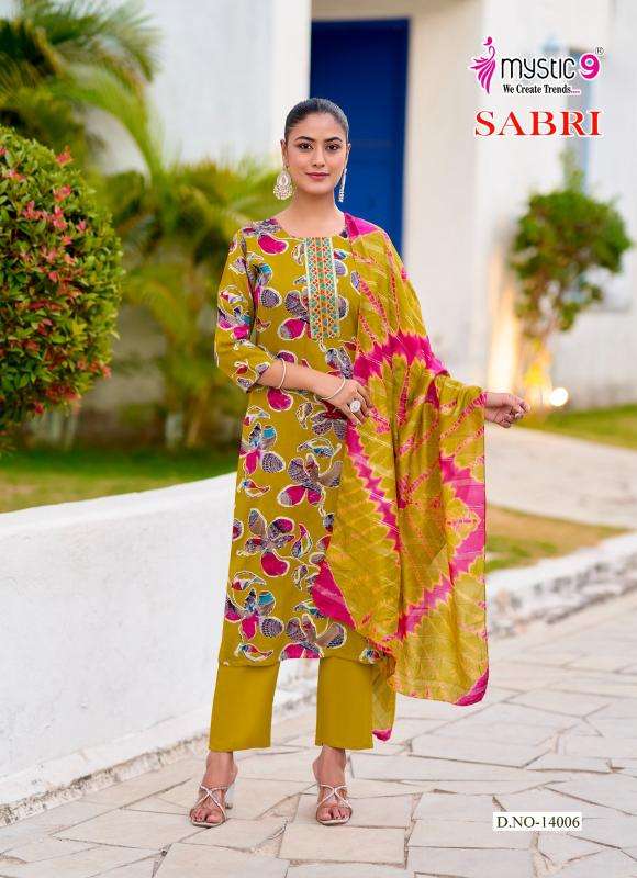 Mystic9 sabri vol 14 Kurti wholesale shop in surat