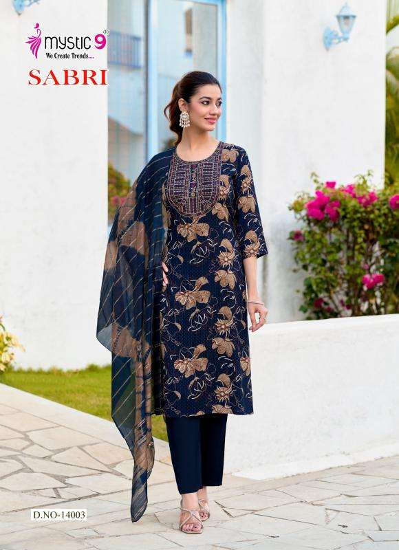 Mystic9 sabri vol 14 Kurti wholesale shop in surat