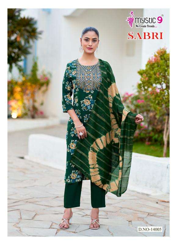 Mystic9 sabri vol 14 Kurti wholesale shop in surat