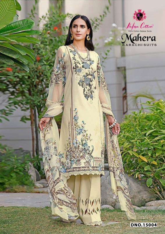 Nafisa mahera vol-15 wholesale dress material in pune online