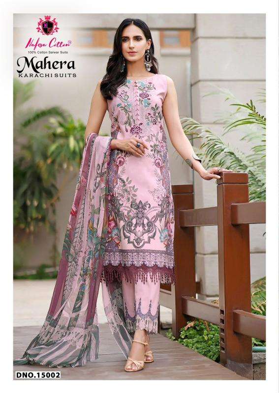 Nafisa mahera vol-15 wholesale dress material in pune online
