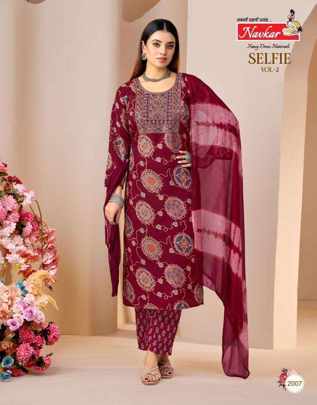 Navkar selfie vol 2 kurti wholesale cloth market in ahmedabad