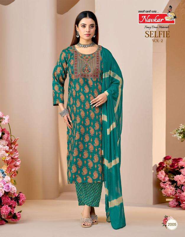 Navkar selfie vol 2 kurti wholesale cloth market in ahmedabad