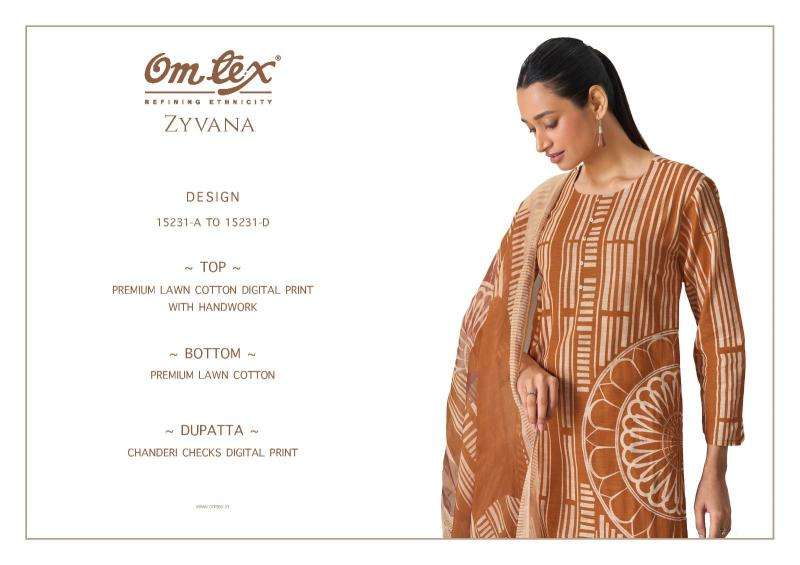 Omtex zyvana wholesale dress material in kolkata