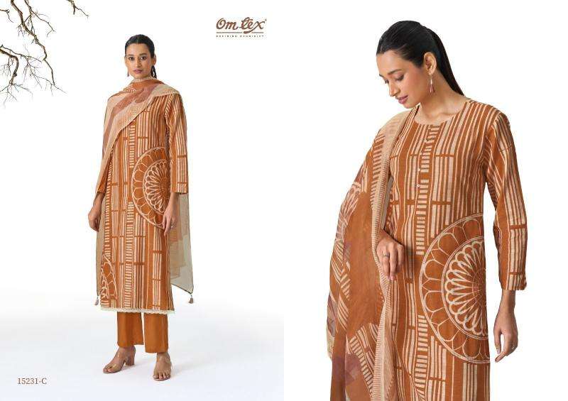 Omtex zyvana wholesale dress material in kolkata