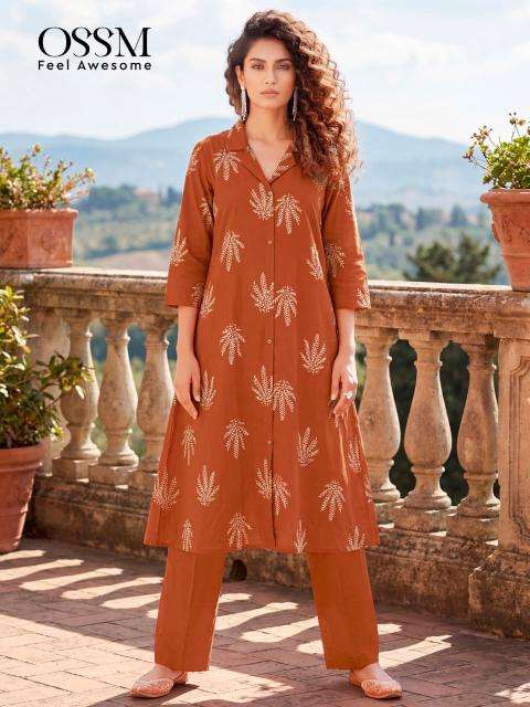 Ossm rosy vol 3 coord set short kurti wholesale market in pune