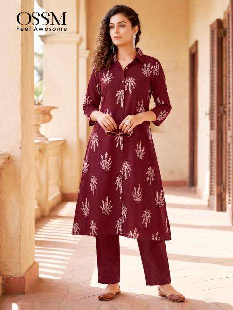 Ossm rosy vol 3 coord set short kurti wholesale market in pune
