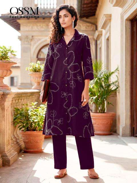 Ossm rosy vol 3 coord set short kurti wholesale market in pune