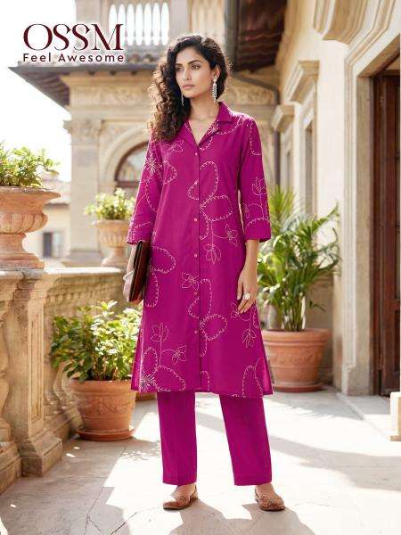 Ossm rosy vol 3 coord set short kurti wholesale market in pune