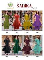 Passion tree sarika vol-1 wholesale kurti set in kolkata