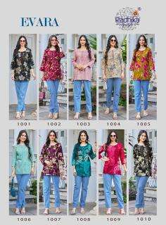 Radhika lifestyle evara vol 1 Kurti wholesale market in West Bengal