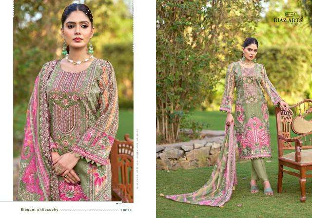 Riaz arts bin saeed farmaish 2 wholesale dress in surat with price