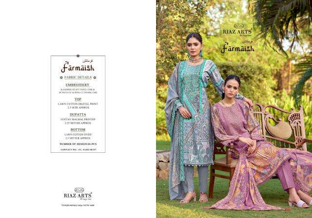 Riaz arts bin saeed farmaish 2 wholesale dress in surat with price