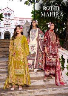 Romani mahira vol 9 surat market dress material