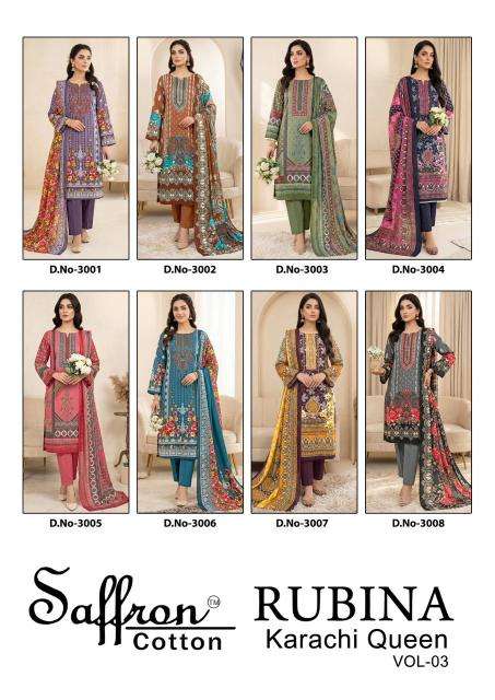 Saffron rubina vol-3 wholesale dresses made in india