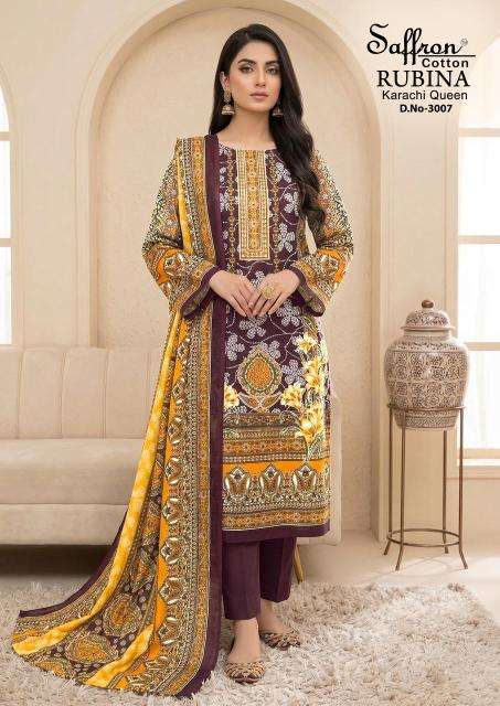 Saffron rubina vol-3 wholesale dresses made in india