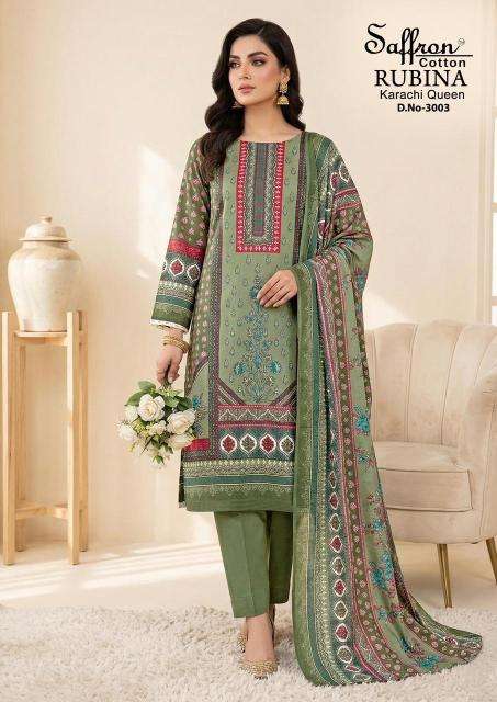 Saffron rubina vol-3 wholesale dresses made in india