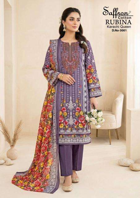 Saffron rubina vol-3 wholesale dresses made in india