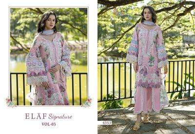 Shree fab elaf signature vol-3 wholesale indian salwar kameez