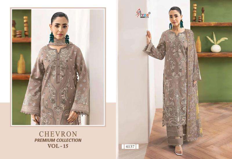Shree fabs chevron premium collection v-15 Wholesale salwar suits in Mumbai