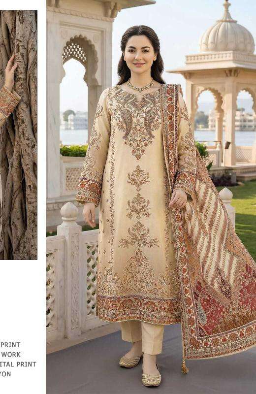 Shree fabs KT - 335 wholesale dress materials in mumbai with price online