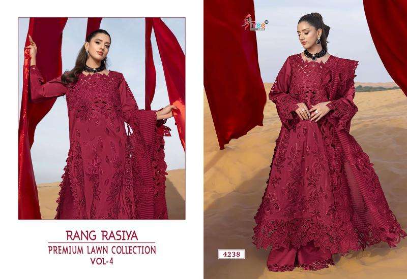 Shree fabs rang rasiya premium vol-4 Wholesale designer salwar kameez