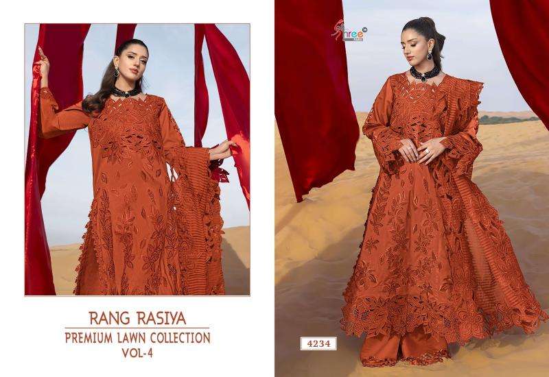 Shree fabs rang rasiya premium vol-4 Wholesale designer salwar kameez