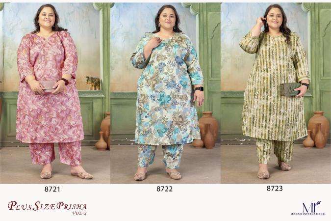 Shree salasar plus size prisha vol-2 cheapest wholesale kurti market in india