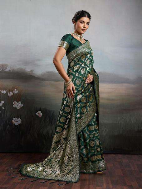 SHREE SHYAM FASHION RAJWADA SILK VOL 2 wholesale saree market in kolkata online with price
