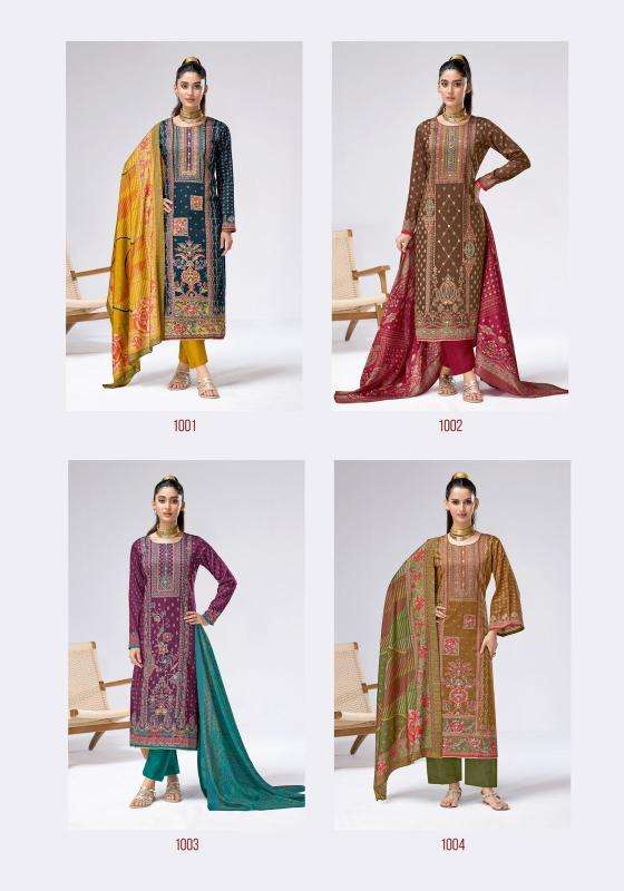 Suryajyoti charvi vol-1 wholesale dress material market in pune