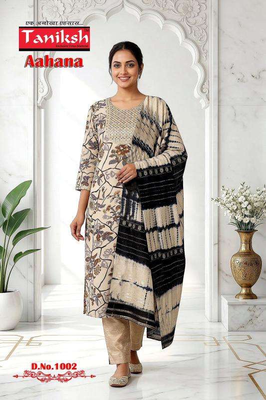 Taniksh aahana vol 1 Printed kurti exporter