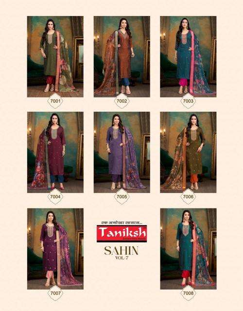 Taniksh sahin vol 7 Wholesale kurtis in Kolkata