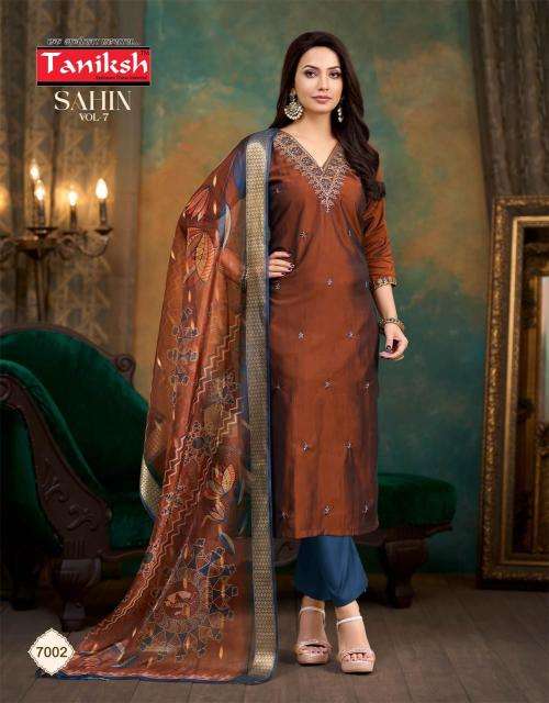 Taniksh sahin vol 7 Wholesale kurtis in Kolkata
