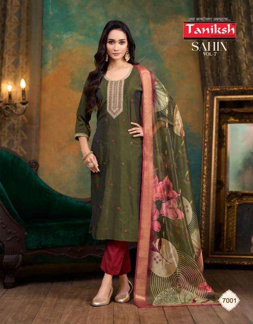 Taniksh sahin vol 7 Wholesale kurtis in Kolkata