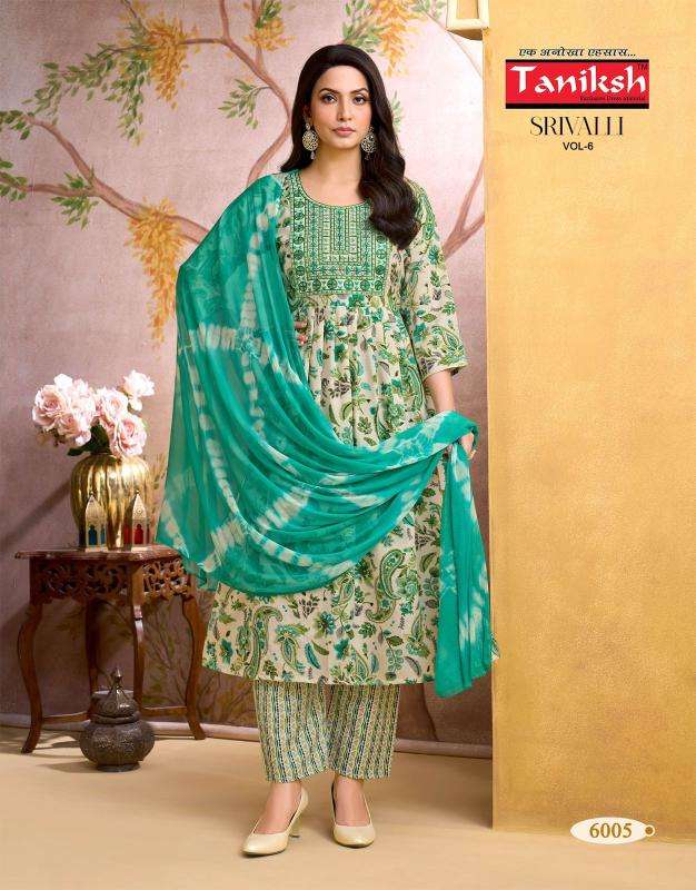 Taniksh srivalli vol 6 Surat kurti exporters