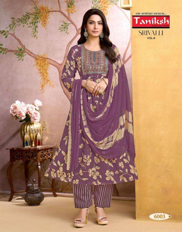 Taniksh srivalli vol 6 Surat kurti exporters