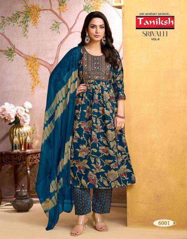 Taniksh srivalli vol 6 Surat kurti exporters